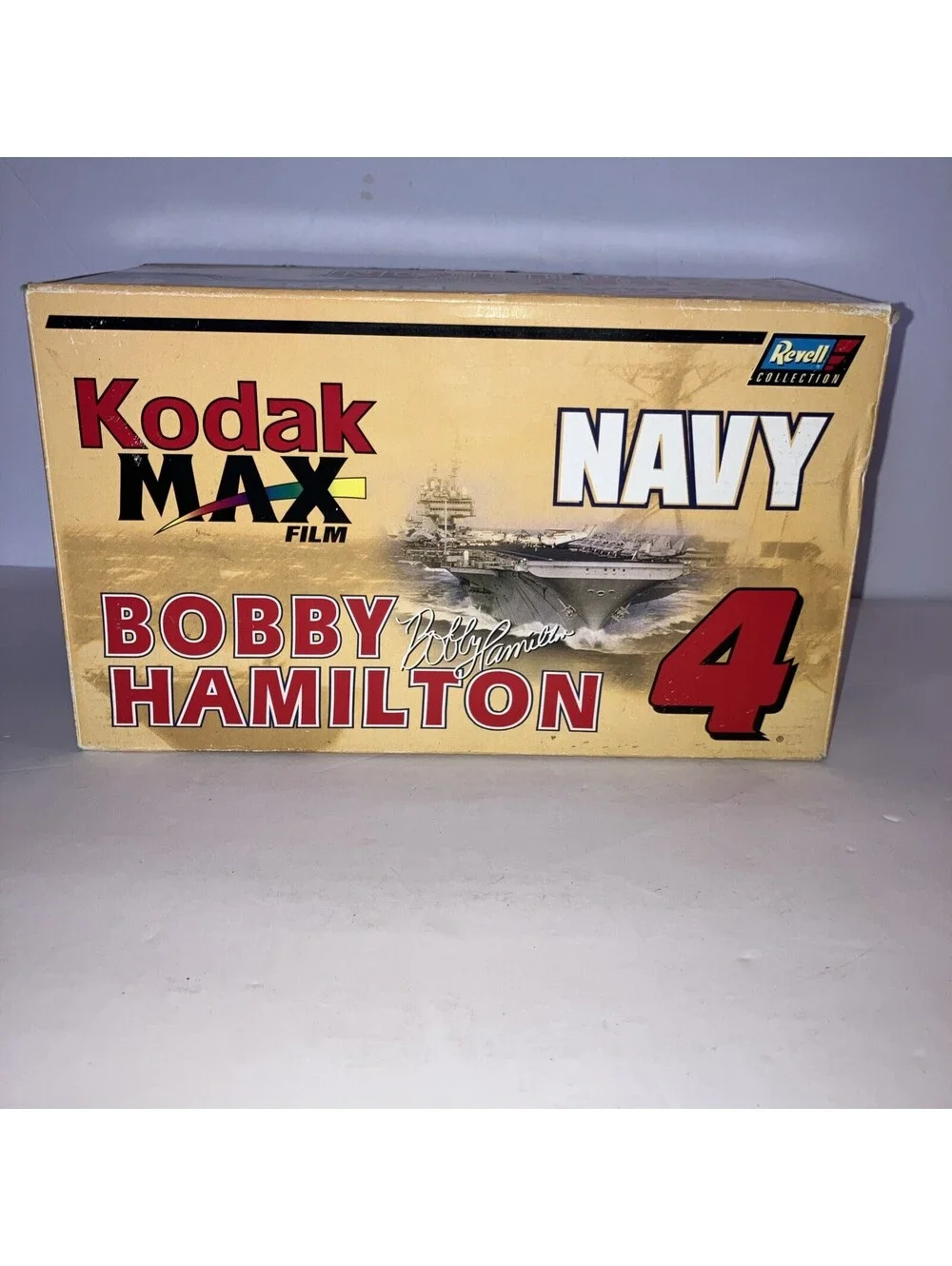 VTG 2000 Nascar #4 Bobby Hamilton U.S. Navy Monte Carlo Kodak Max 1/24 W/Case